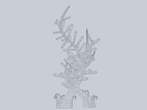 Fantasy plant 3D Модель