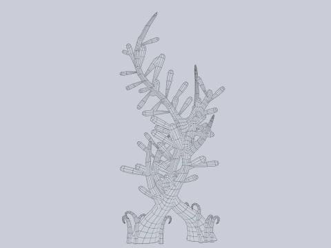 Fantasy plant 3D Model
