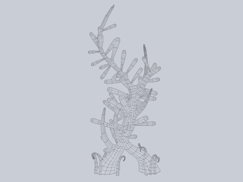 Fantasy plant 3D Модель