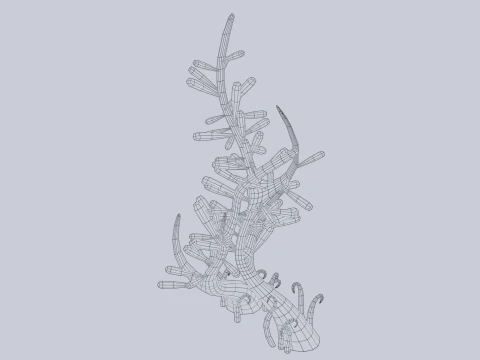 Fantasy plant 3D Model