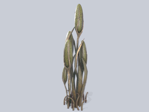Fantasy plant 3D Model