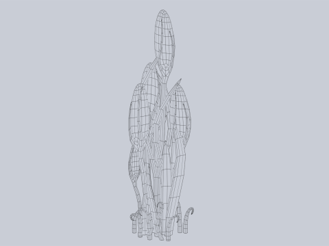 Fantasy plant 3D Model