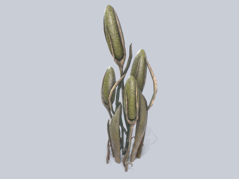 Fantasy plant 3D Model