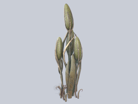 Fantasy plant 3D Model