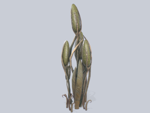 Fantasy plant 3D Model