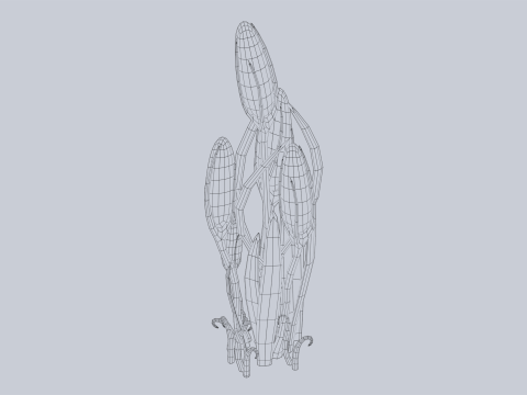 Fantasy plant 3D Model