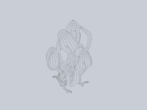 Fantasy plant 3D Model