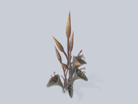 Fantasy plant 3D Model