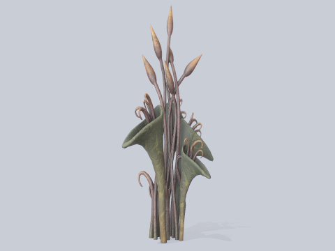 Fantasy plant 3D Model