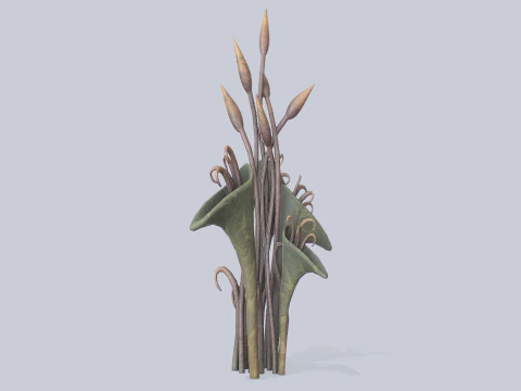 Fantasy plant 3D Model