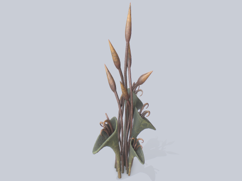 Fantasy plant 3D Model