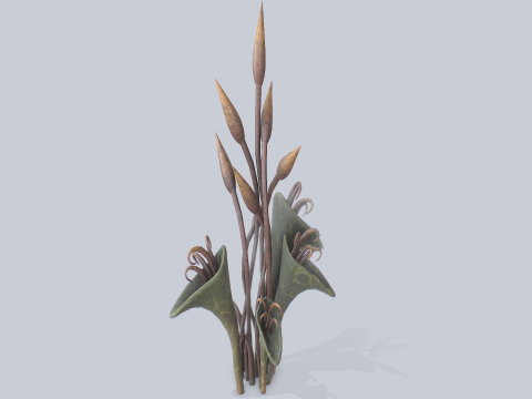 Fantasy plant 3D Model