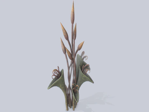 Fantasy plant 3D Model