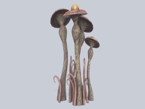 Fantasy plant Model 3D