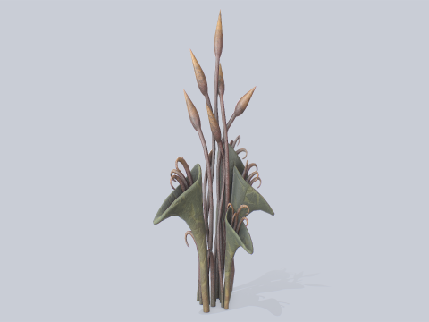 Fantasy plant collection 3D Модель