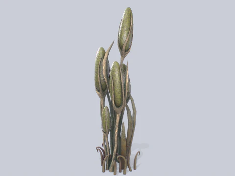 Fantasy plant collection 3D Model