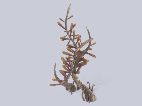 Fantasy plant collection 3D Model