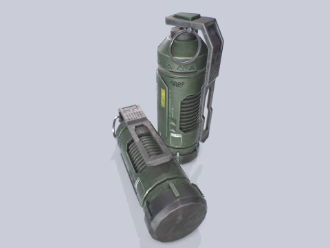 Scifi grenade 3D Model