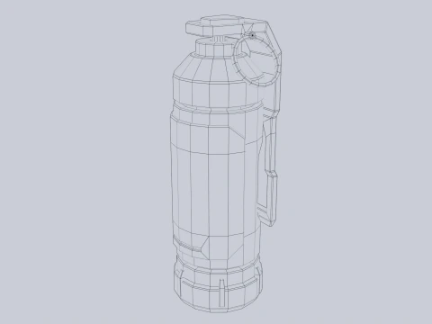 Scifi grenade 3D Model