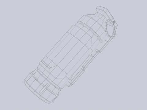 Scifi grenade 3D Model