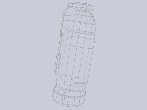 Scifi grenade 3D Model