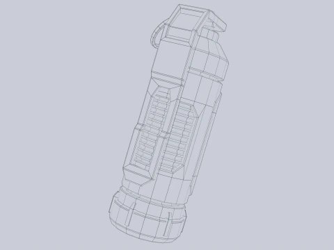 Scifi grenade 3D Model