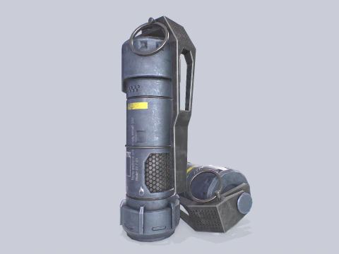 Scifi grenade 3D Model