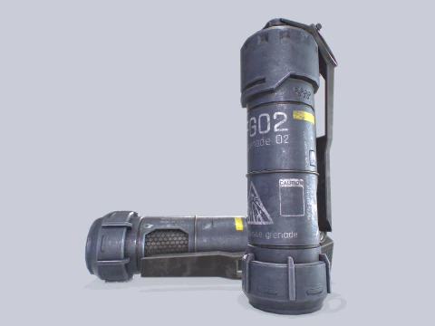 Scifi grenade 3D Model