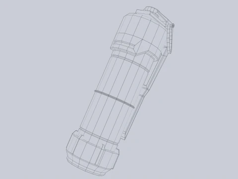 Scifi grenade 3D Model