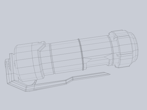 Scifi grenade Model 3D