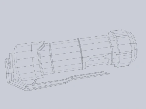 Scifi grenade 3D Model