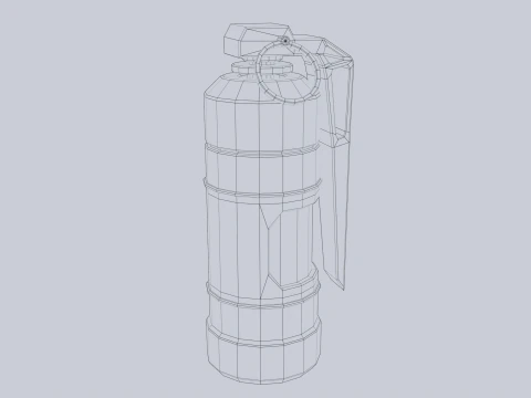 Scifi grenade 3D Model