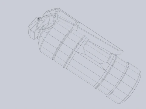 Scifi grenade 3D Model