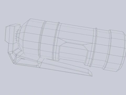 Scifi grenade 3D Model