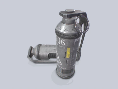 Scifi grenade 3D Model