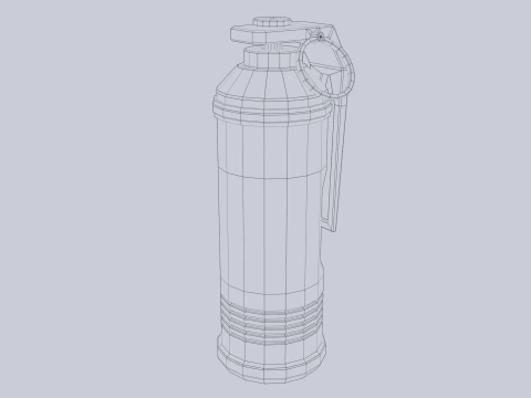Scifi grenade 3D Model