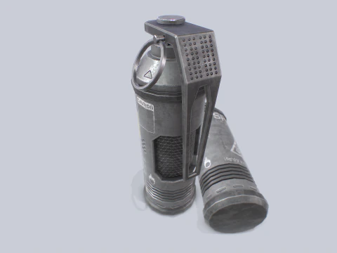 Scifi grenade 3D Model