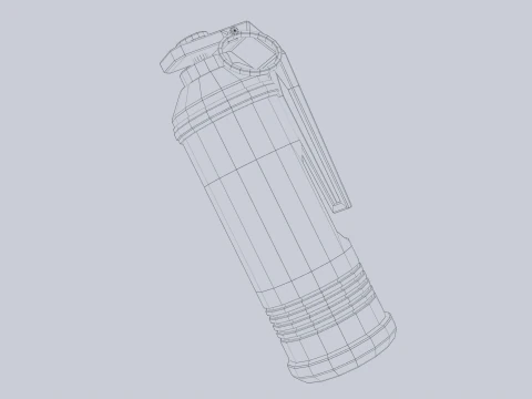 Scifi grenade 3D Model