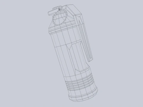 Scifi grenade 3D Model