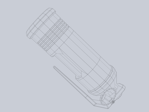 Scifi grenade 3D Модель
