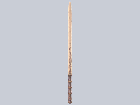 Wooden sword 3D मॉडल
