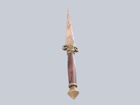 Wooden sword Model 3D