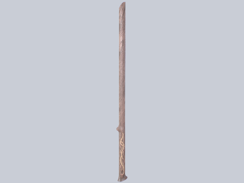 Wooden sword 3D-Modell