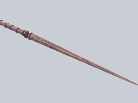 Wooden sword 3D Модель