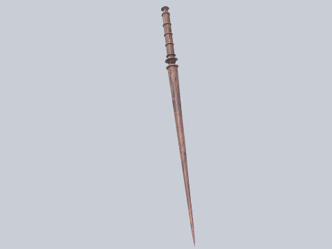 Wooden sword 3D Модель