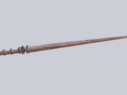 Wooden sword 3D Модель