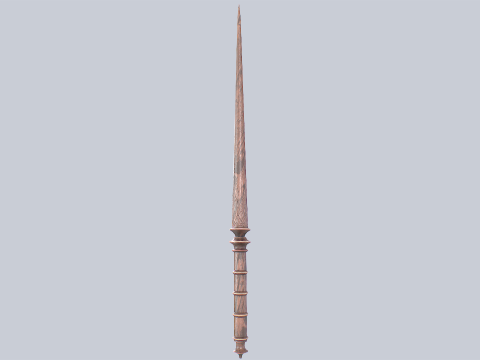 Wooden sword 3D Модель