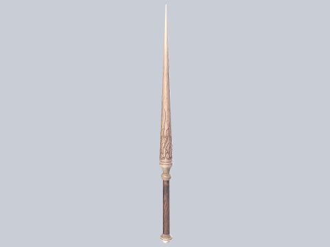 Wooden sword Modelo 3D