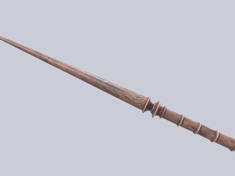 Wooden sword collection 3D Model