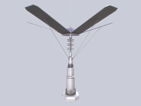 SFソーラーパネル 3Dモデル